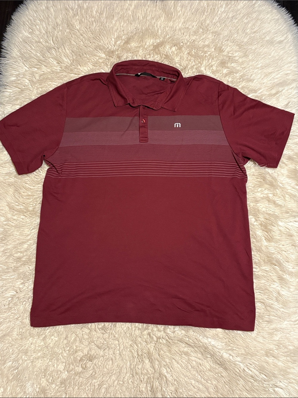 Maroon Golf Shirt ⛳️